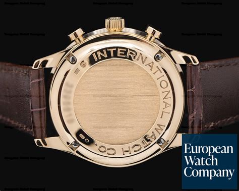 iwc iw371480|IWC Portugieser Chronograph 18K Rose Gold / Silver .